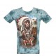 TD-250 T-shirt Tie-Dye Indian with Eagle