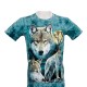 TD-358 Tie-Dye Wolves T-shirt