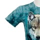 TD-358 Tie-Dye Wolves T-shirt