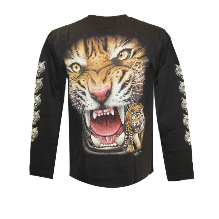 T-shirt Tigre aggressiva