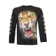 T-shirt Aggressive Tiger