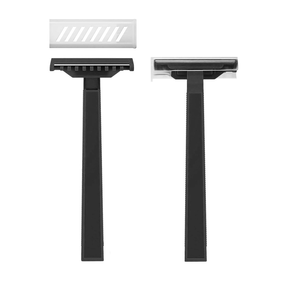 WARRIOR Rasoio Nero Monouso Lama in acciaio (NERO-100PZ) WARRIOR Rasoio Nero Monouso Lama in acciaio (NERO-100PZ)
