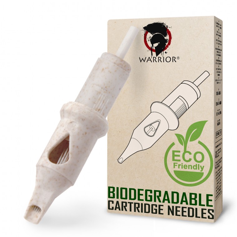 WARRIOR Biodegradable Cartucce Per Tatuaggio (Ø 0.30mm Big Magnum)
