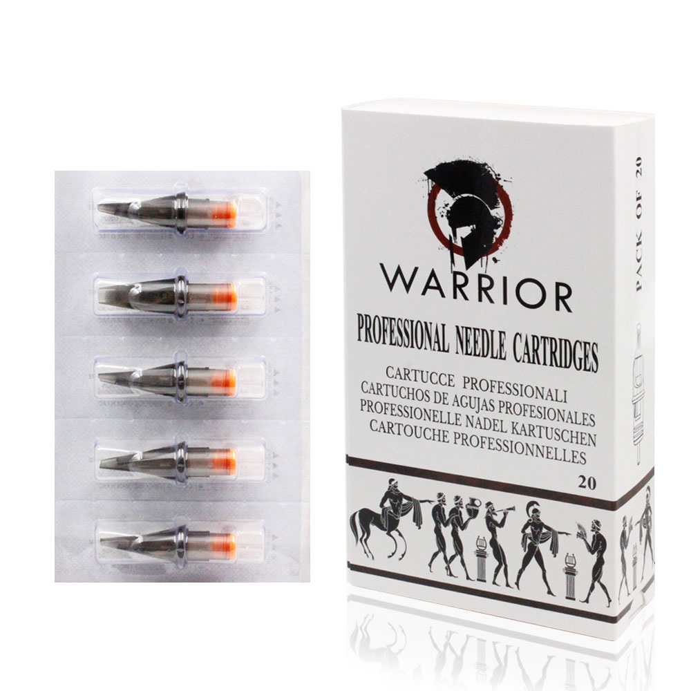 WARRIOR New Tattoo Cartridges ( Ø 0.30mm Curve Magnum)