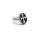 A-027 Steel Ring with Cross