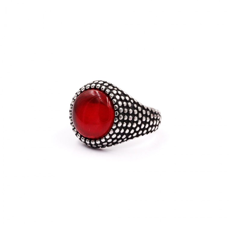 A-235 Ring Red Gem