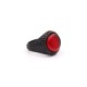 A-236 Black Ring with Red Gem