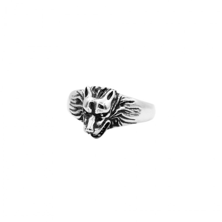 A-338 Ring with Wolf Head