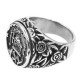 A-503 Steel Ring Rose Funeral