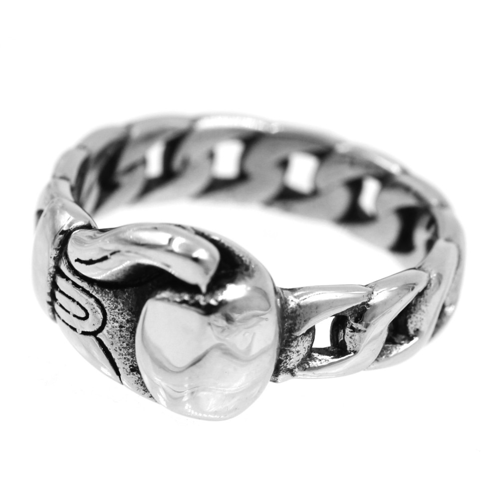 A-523 Ring Fist Chained