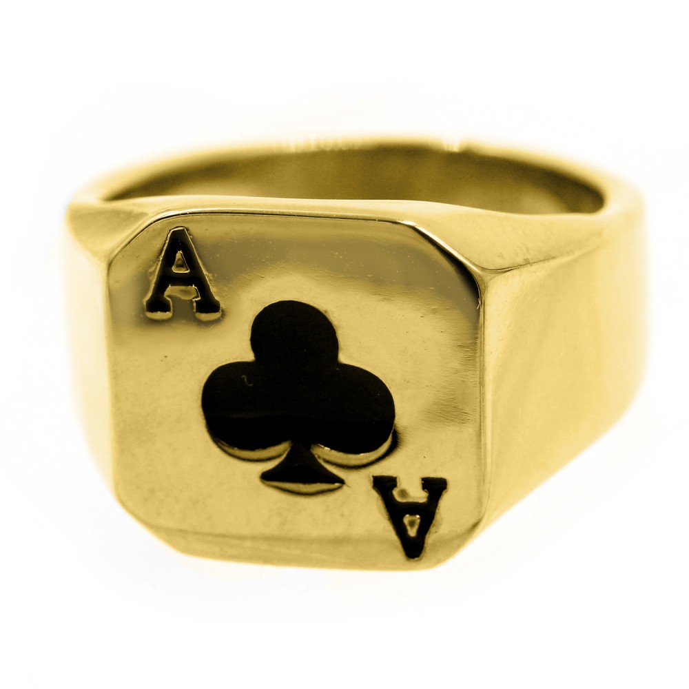 A-525 Ring Ace of Spades