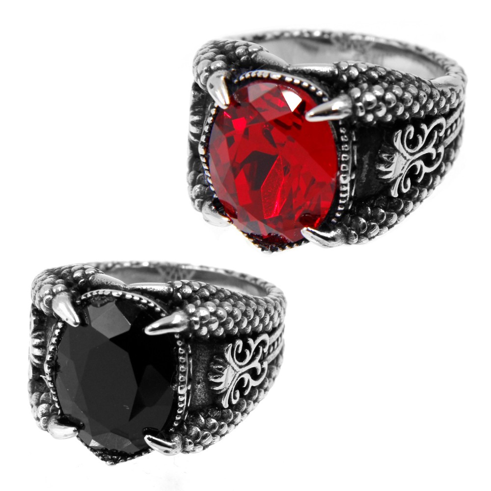 A-542 Ring Dragon Crawls and Oval Stone
