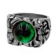 A-575 Ring with green gem