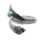 A-584 Ring Feather with Stone