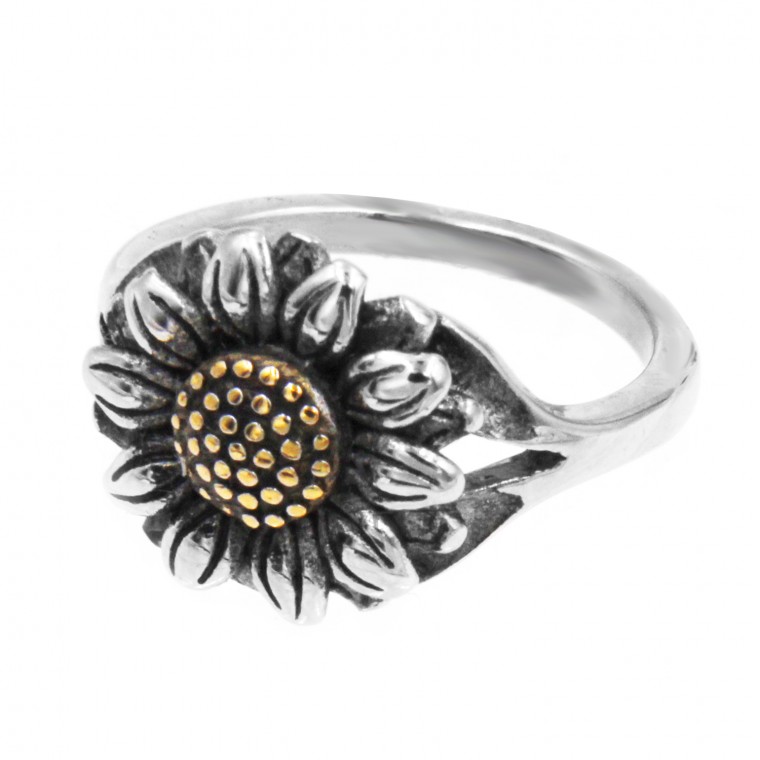 A-607 Ring with little daisy