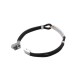B-140 Man Bracelet in Leather and Steel