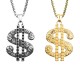 Necklace Hip Hop with dollar pendant