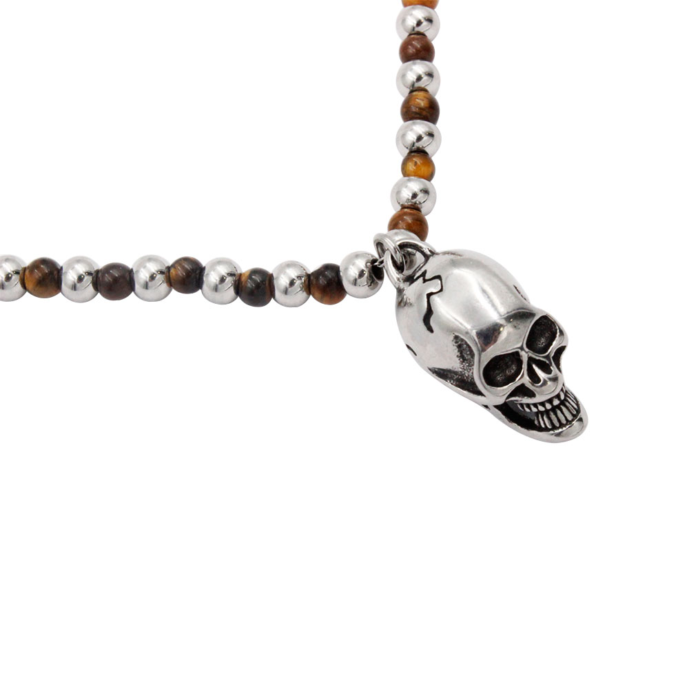 Necklace with skull
