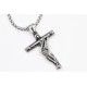 Necklace with Crucified Jesus Cross Pendant