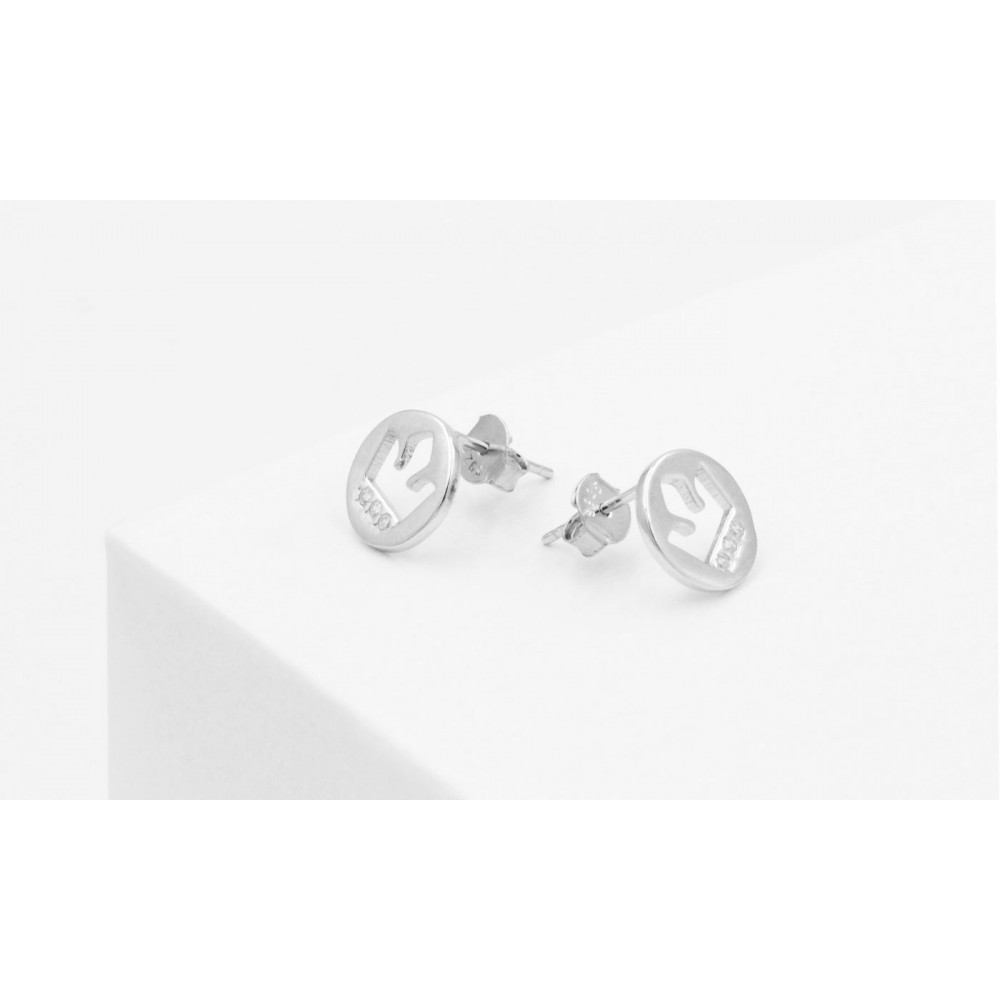 POS-009 925 Silver Hoop Earrings